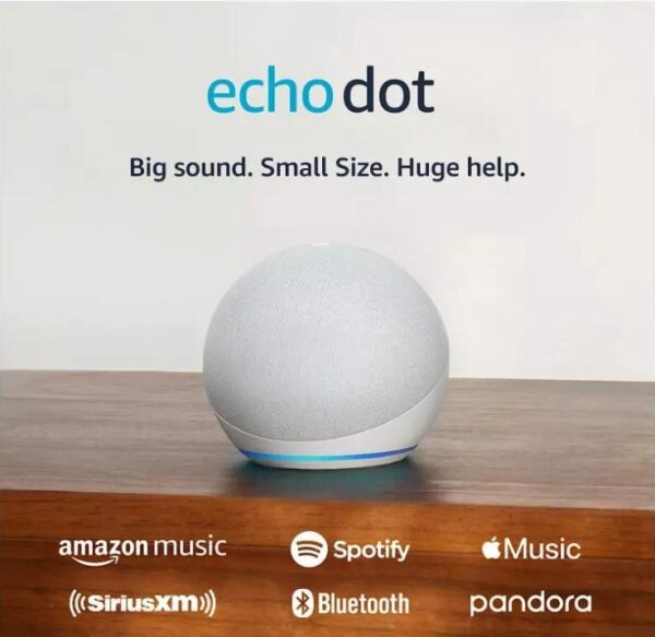 Amazon Echo Dot (5th Gen) – Smart Speaker with Alexa
